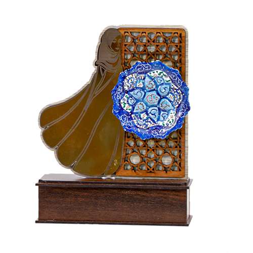 تندیس میناکاری هنرلوکس مدل روز مادر 