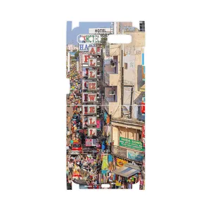 MAHOOT City of Delhi-FullSkin Cover Sticker for Samsung Galaxy Z Flip