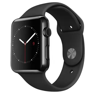 ساعت مچی هوشمند اپل واچ مدل 42mm Space Black Stainless Steel Case with Black Sport Band