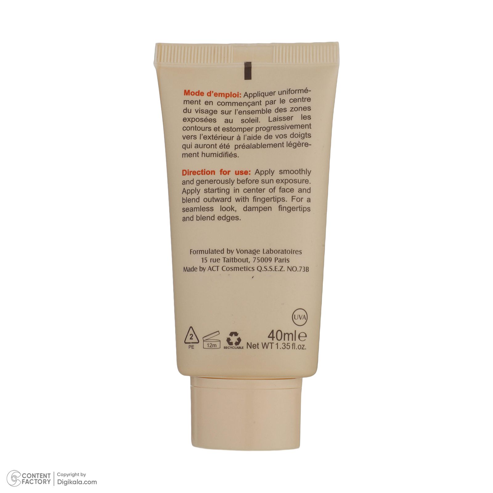 کرم ضد آفتاب رنگی الارو SPF30 سری Foundation Effect مدل Light Beige مناسب پوست های چرب تحت لیسانس حجم 40 میلی لیتر -  - 4