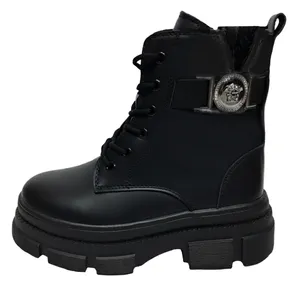 نیم بوت زنانه مدل مد چرمی مات 2026