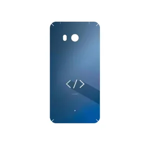 MAHOOT Minimal Coding icon Cover Sticker for HTC U11