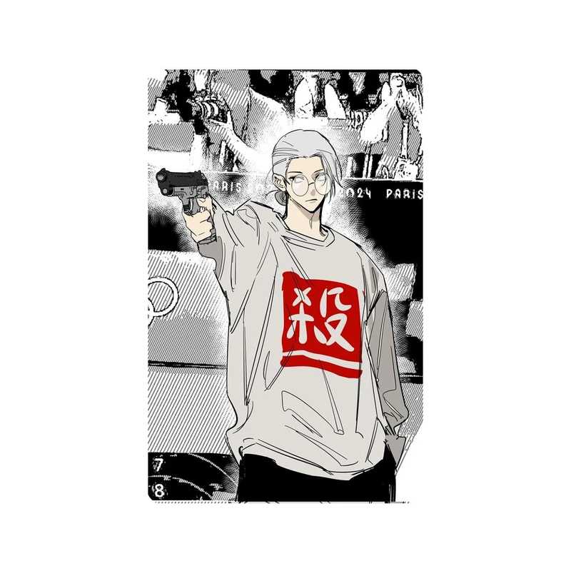 استیکر کارت مدل انیمه طرح روزگار ساکاموتو Sakamoto Days کد 5657