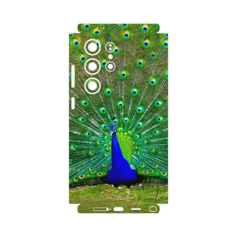 برچسب پوششی ماهوت مدل Peacock-FullSkin مناسب برای گوشی موبایل سامسونگ Galaxy S24 Ultra
