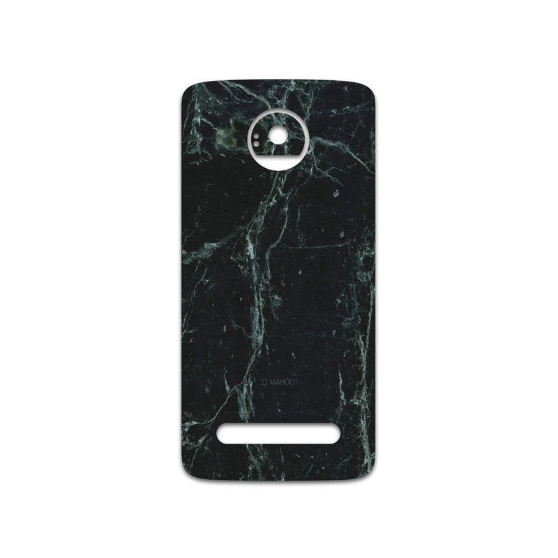 برچسب پوششی ماهوت مدل Graphite-Green-Marble مناسب برای گوشی موبایل موتورولا Moto Z2 Play