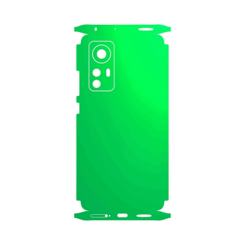 برچسب پوششی ماهوت مدل Matte-Green-FullSkin مناسب برای گوشی موبایل شیائومی 12X