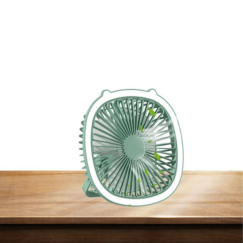 پنکه شارژی مدل چراغ دار کد Gentle Breeze