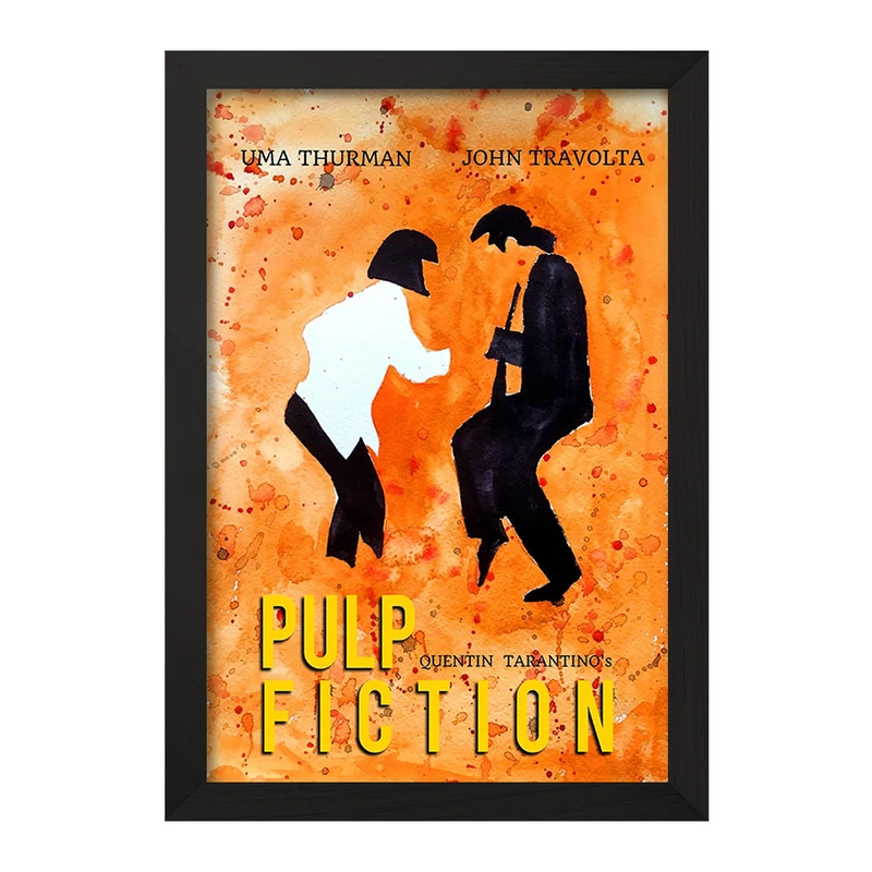 تابلو خندالو مدل پالپ فیکشن (Pulp Fiction) کد F11359