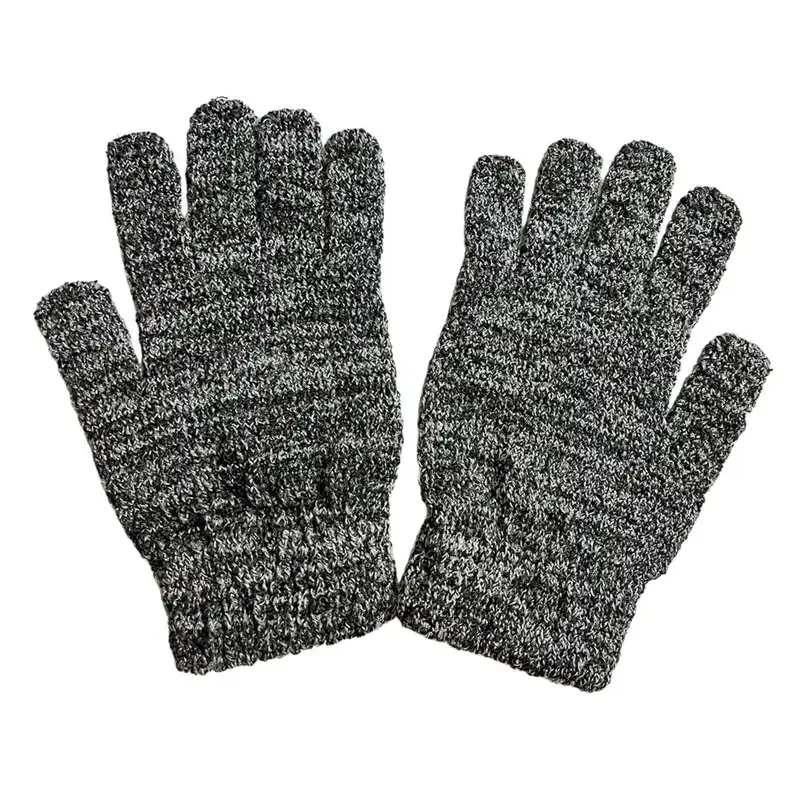 لیف ماساژ کارامل مدل CARBONIZED BAMBOO GLOVE مجموعه 3 عددی