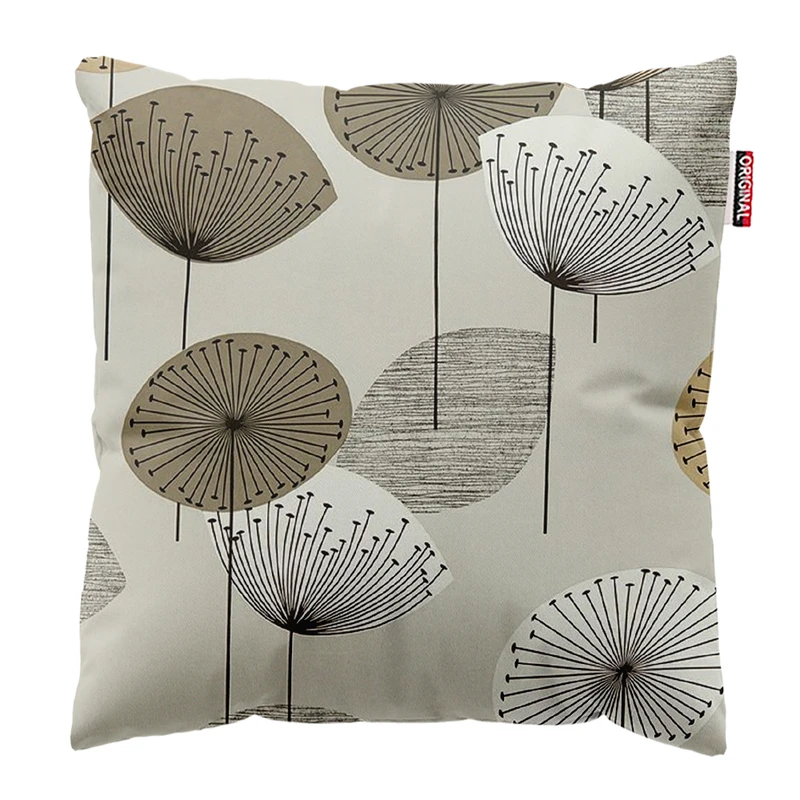 کوسن پاد آفرین مدل گل و برگ کد PK403186 سایز 40*40 سانتی متر