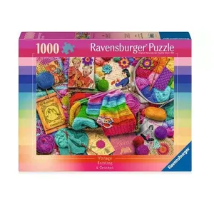 پازل 1000 تکه راونزبرگر مدل Vintage Knitting N Crochet کد 12001080
