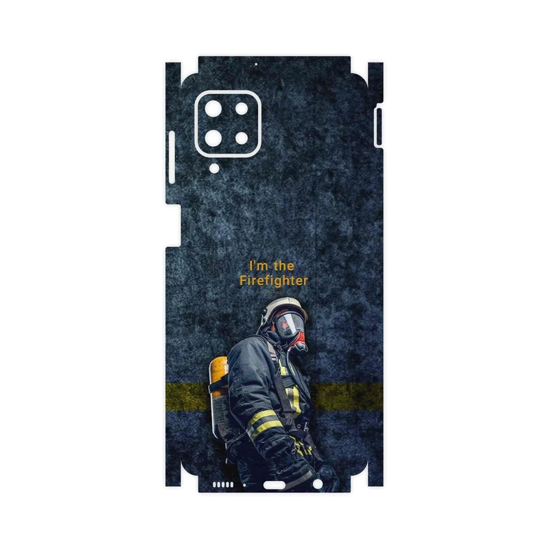 برچسب پوششی ماهوت مدل Firefighter-FullSkin مناسب برای گوشی موبایل سامسونگ Galaxy M62