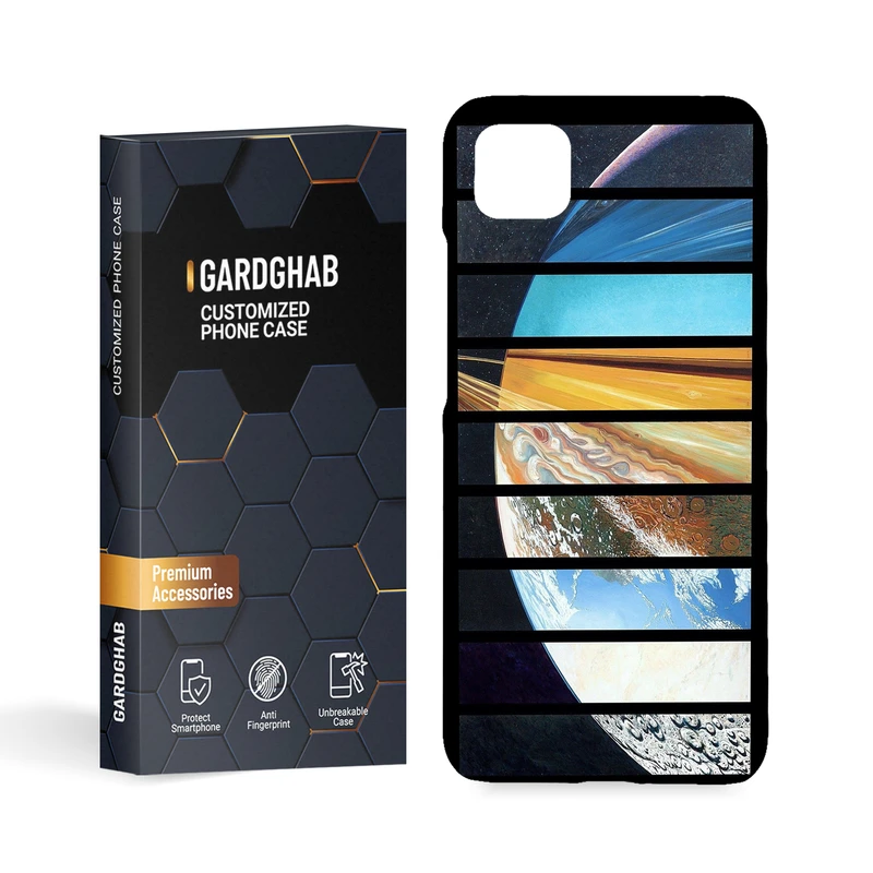 کاور گارد قاب مدل کهکشان مناسب برای گوشی موبایل شیائومی  Poco C3