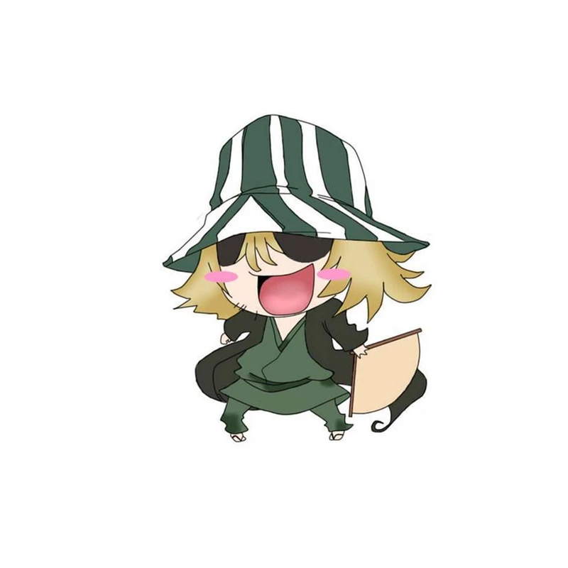 استیکر لپ تاپ و موبایل مدل انیمه طرح Bleach Kisuke Urahara کد 3005