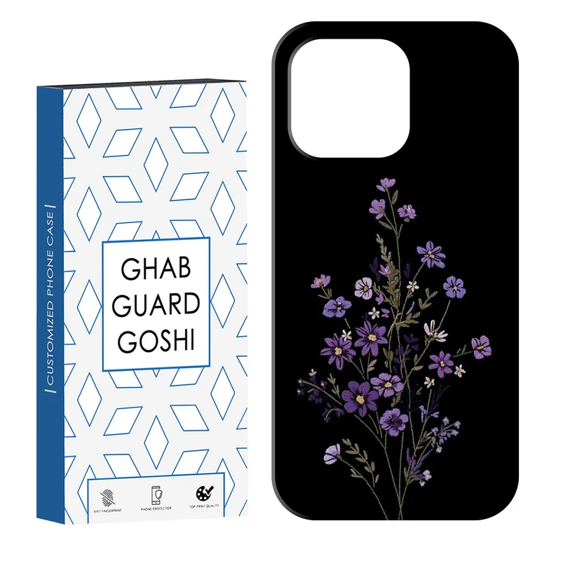 کاور قاب گارد گوشی طرح گل داوودی کد Dimo-868 مناسب برای گوشی موبایل اپل IPHONE 16 PRO   