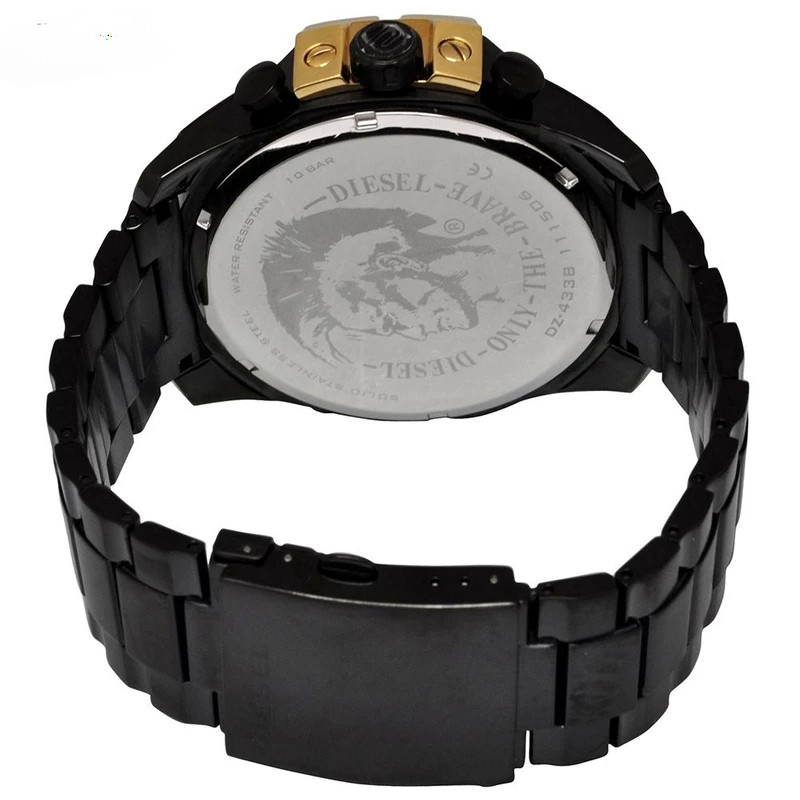 ساعت مچی عقربه‌ای مردانه  مدل مگاچِف شاخدار سه موتور فعال کرنوگراف