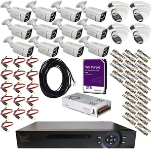 Raymoon CCTV security system pack model 5 megapixel code RP-5M-HI2T16C-02