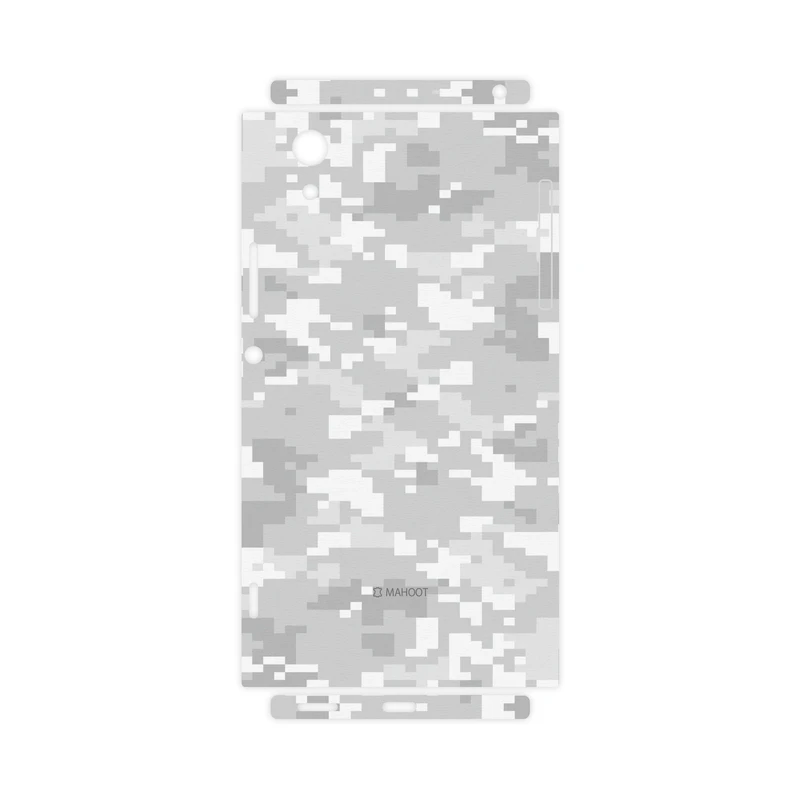 برچسب پوششی ماهوت مدل Army-Snow-Pixel-FullSkin مناسب برای گوشی موبایل سونی Xperia XA1