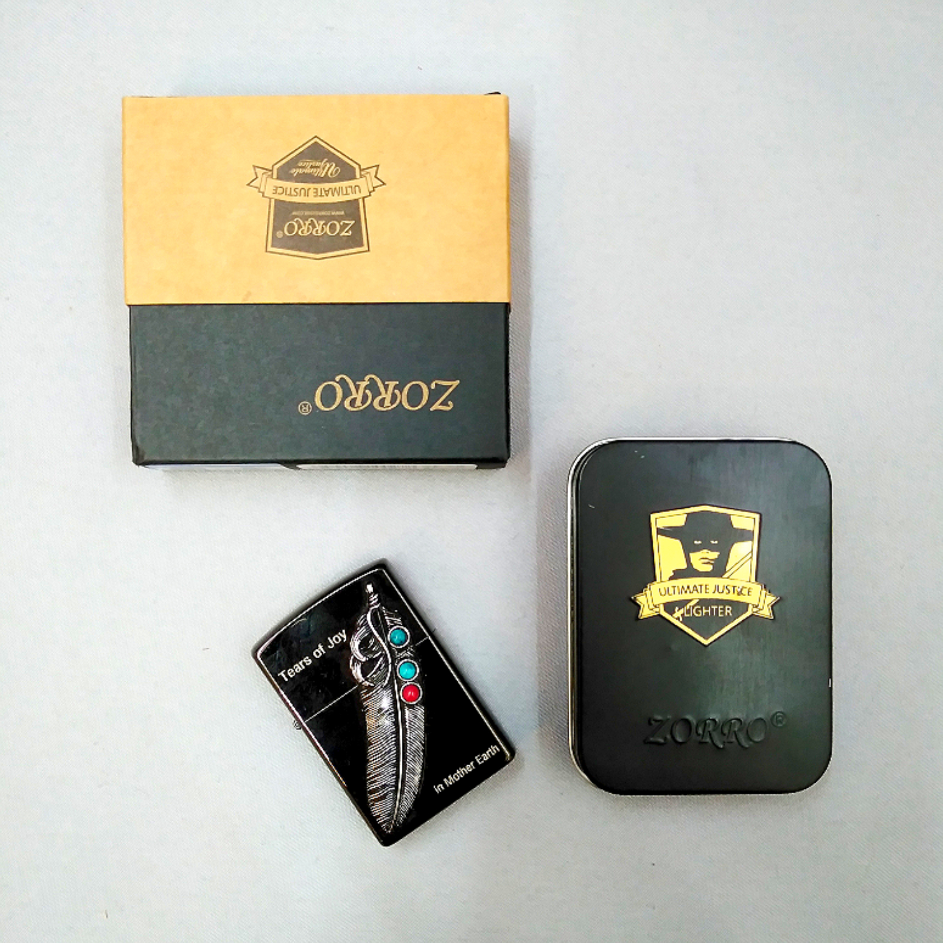 فندک زورو مدل طرح پر