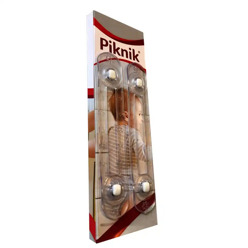 قفل درب کمد و کابینت پیک نیک مدل P410 بسته 4 عددی