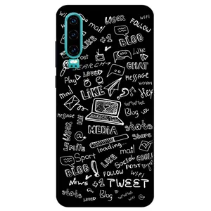 Megafone Social Media 1898 Cover For Huawei P30