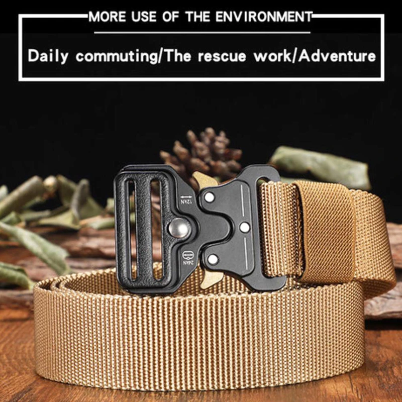 عکس شماره 3 : کمربند مردانه مدل تاکتیکال 77