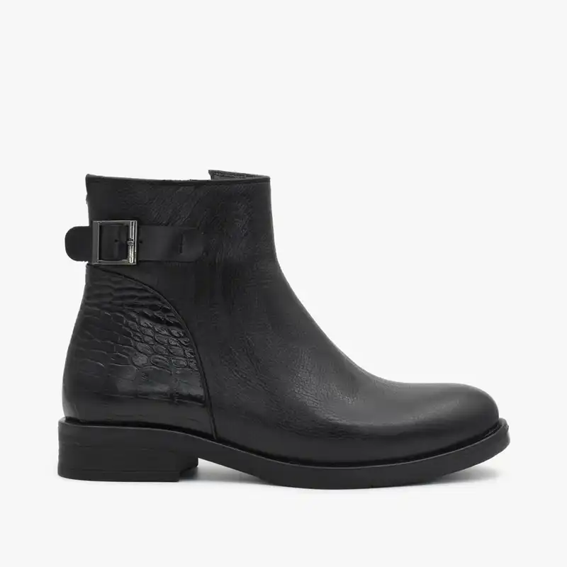 نیم بوت زنانه چرم تهران مدل K53