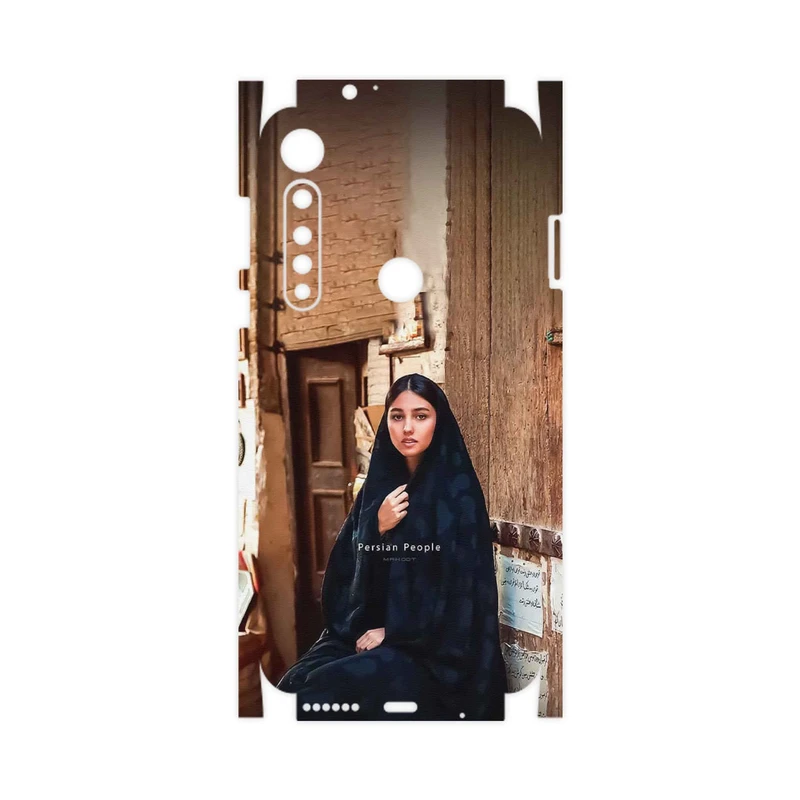 برچسب پوششی ماهوت مدل Portrait of an Iranian Woman-FullSkin مناسب برای گوشی موبایل موتورولا One Vision Plus