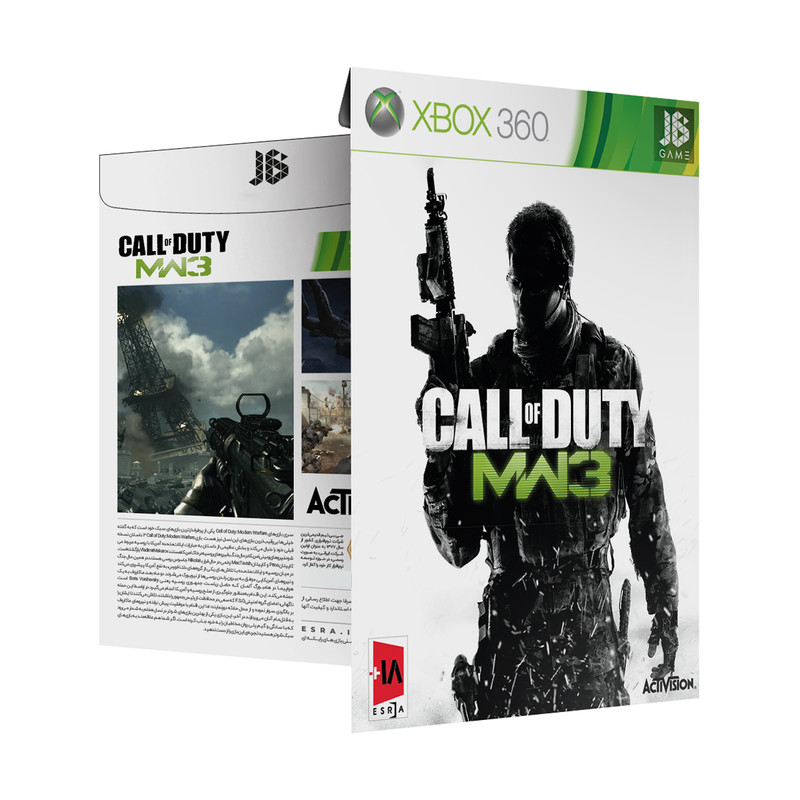بازی Call Of Duty MW3 مخصوص Xbox 360 نشر جی بی تیم
