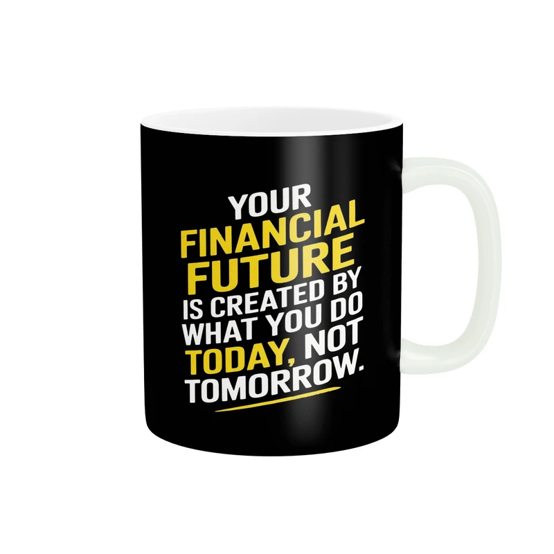 ماگ پاد آفرین مدل نوشته دار کد DKC1015