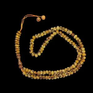 تسبیح مدل نقره جات بافندگان مدل هسته خرما کد 7400