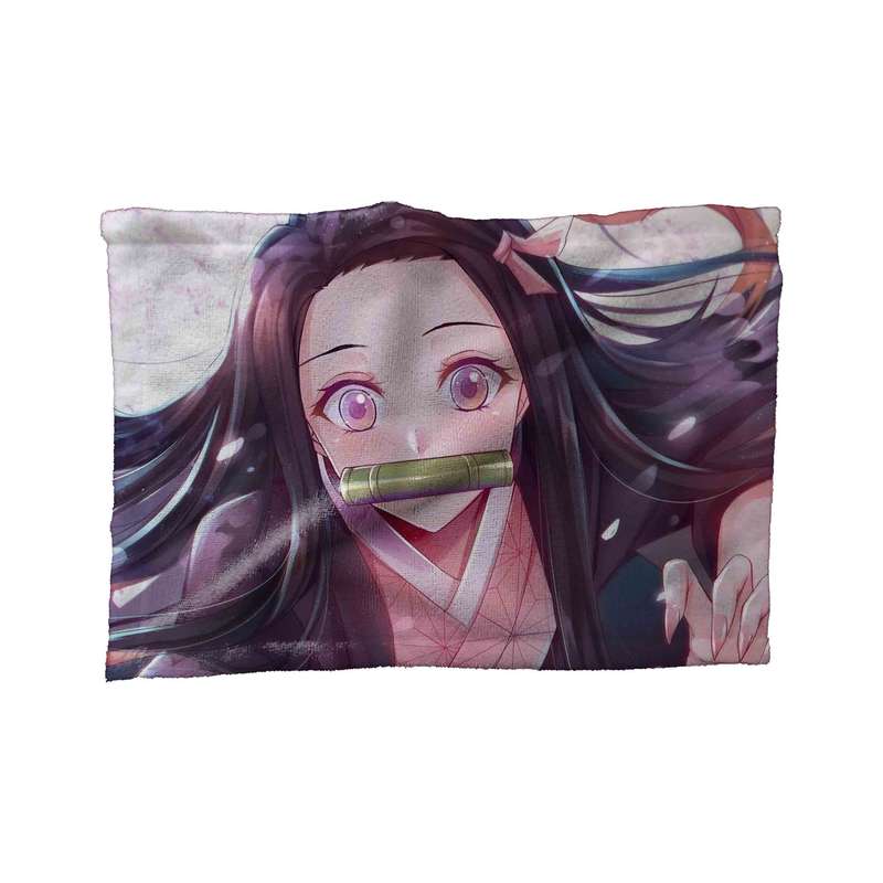 حوله کودک مدل شیطان کش نزوکو کیوت کد demon slayer TW79 سایز 30x40 سانتی متر