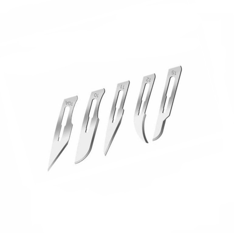 تیغ جراحی استریل هاینز هرنز مدل SKJMRJWQT002369 بسته 10 عددی به همراه جعبه نگهدارنده