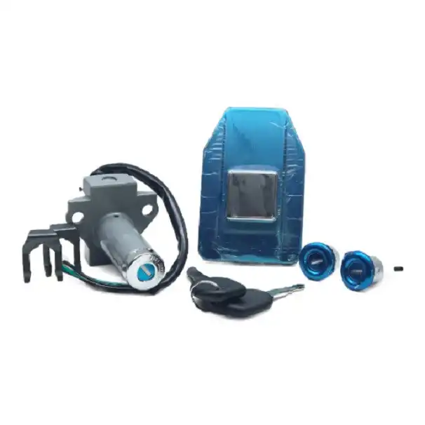 سوییچ و درب باک موتور سیکلت مدل LX WY-125 مناسب برای سی جی ال مجموعه 8 عددی