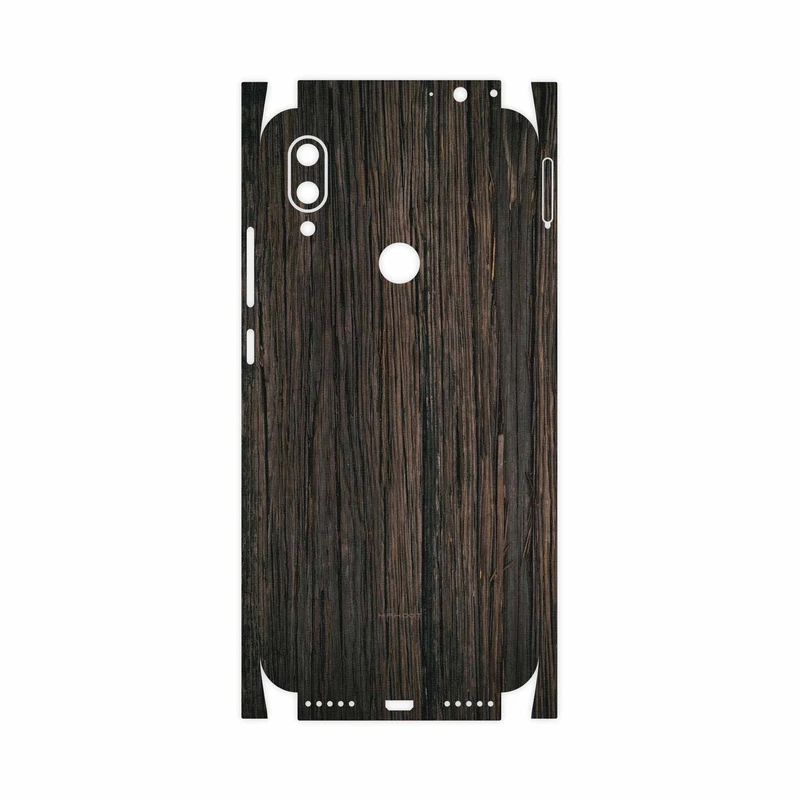 برچسب پوششی ماهوت مدل Burned Wood-FullSkin مناسب برای گوشی موبایل شیائومی Redmi 7