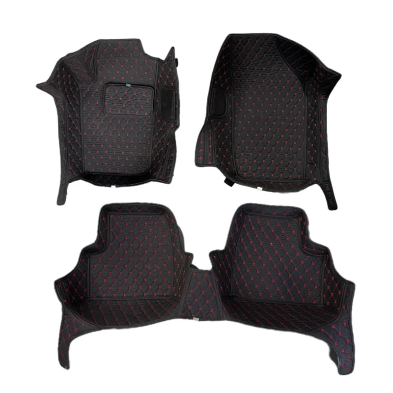 کفپوش خودرو پنج‌بعدی مدل گلدوزی مناسب برای پژو 206، پژو 206 صندوق دار