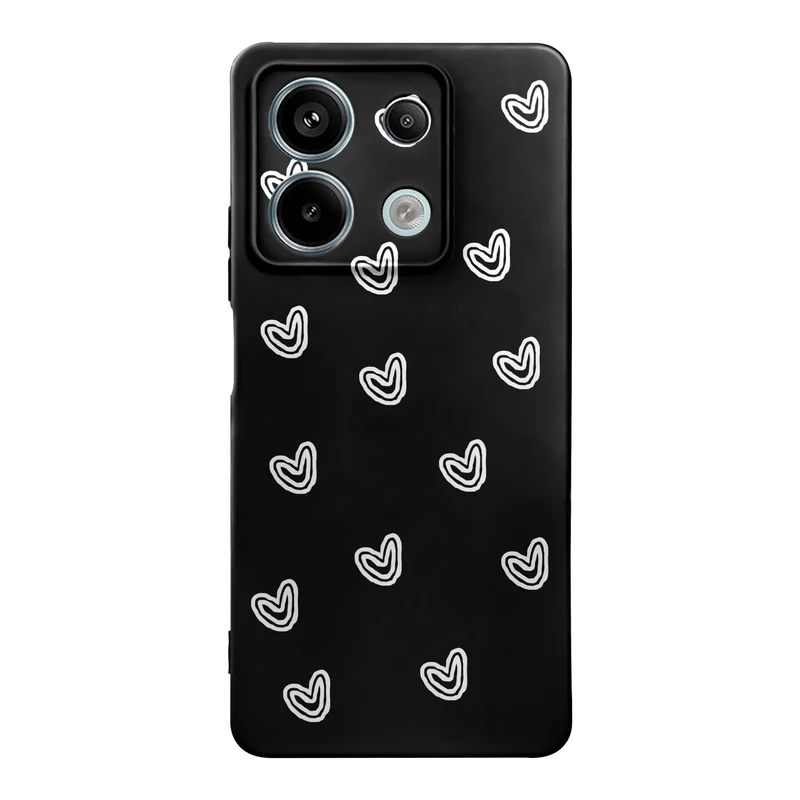 کاور قاب گارد طرح قلب قلبی کد f9236 مناسب برای گوشی موبایل شیائومی Redmi Note 13 Pro 5G