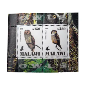 تمبر یادگاری مدل جغد کد bc-1023 مجموعه 2 عددی