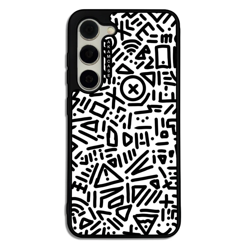 کاور آکام مدل AMC-WSGS23-DOODLE14 مناسب برای گوشی موبایل سامسونگ Galaxy S23