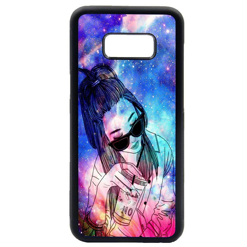 کاور طرح دخترانه کد 8199 مناسب برای گوشی موبایل سامسونگ galaxy s8 plus