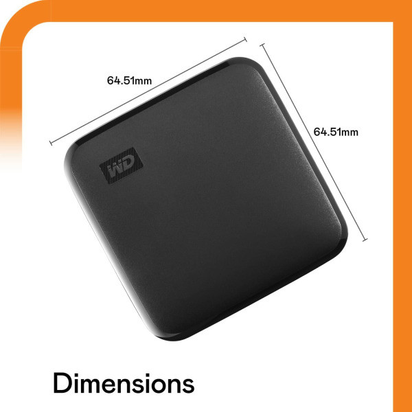 حافظه SSD وسترن دیجیتال مدل ELEMENTS SE ظرفیت 2 ترابایت