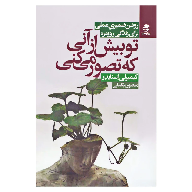 کتاب تو بیش از آنی که تصور می کنی اثر کیمبرلی اسنایدر  انتشارات بهار سبز