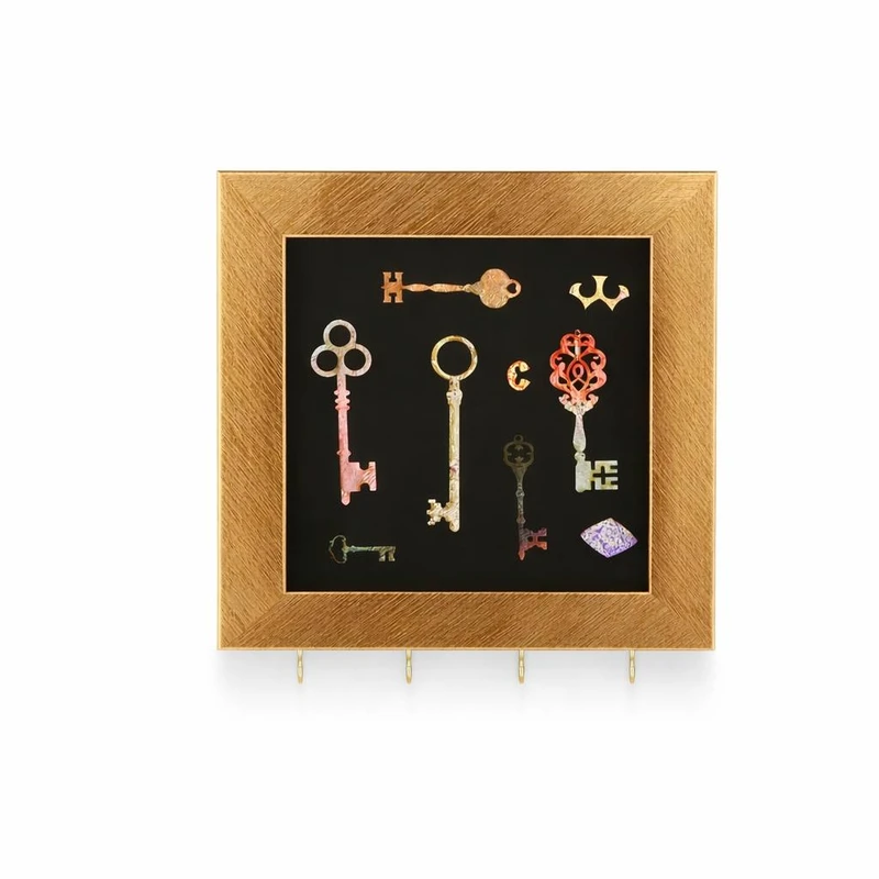 جاکلیدی دیواری چوبی مدل RS-02