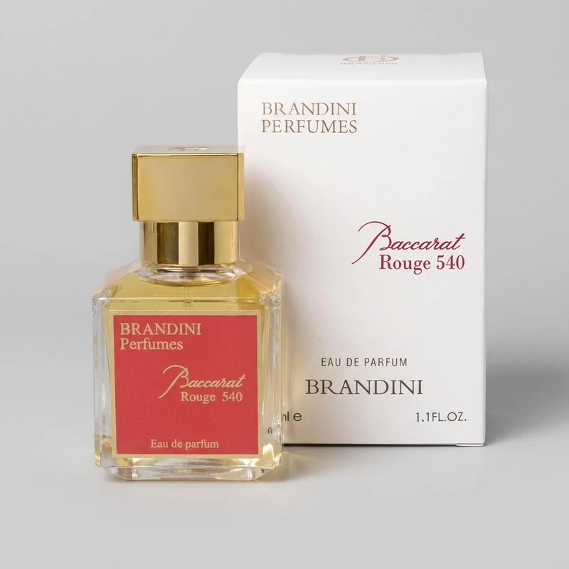عطر جیبی برندینی مدل Baccarat Rouge حجم 33 میلی لیتر