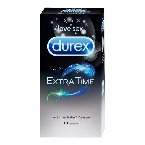 کاندوم دورکس مدل Extra Time بسته 10 عددی