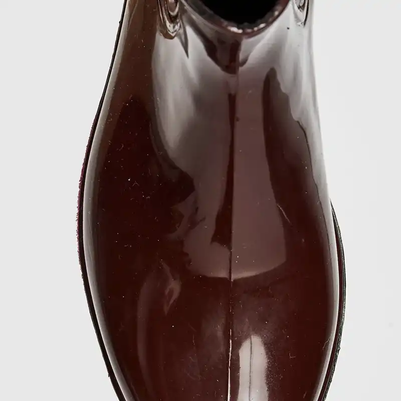 نیم بوت زنانه ال سی وایکیکی مدل ورنی استپ دار