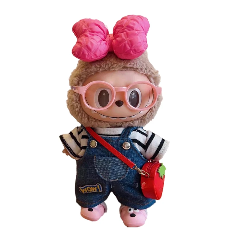 استیکر پارچه و لباس پاد آفرین مدل عروسک لبوبو کد S2231