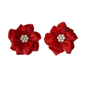 گیره مو دخترانه مدل گلبرگ بسته 2 عددی