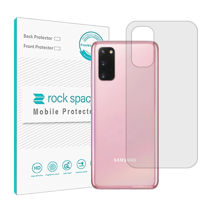 محافظ پشت گوشی شفاف راک اسپیس مدل HyGEL مناسب برای گوشی موبایل سامسونگ Galaxy S20