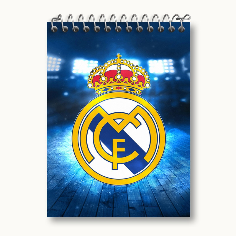 دفتر یادداشت 50 برگ خندالو مدل باشگاه رئال مادرید کد 26356